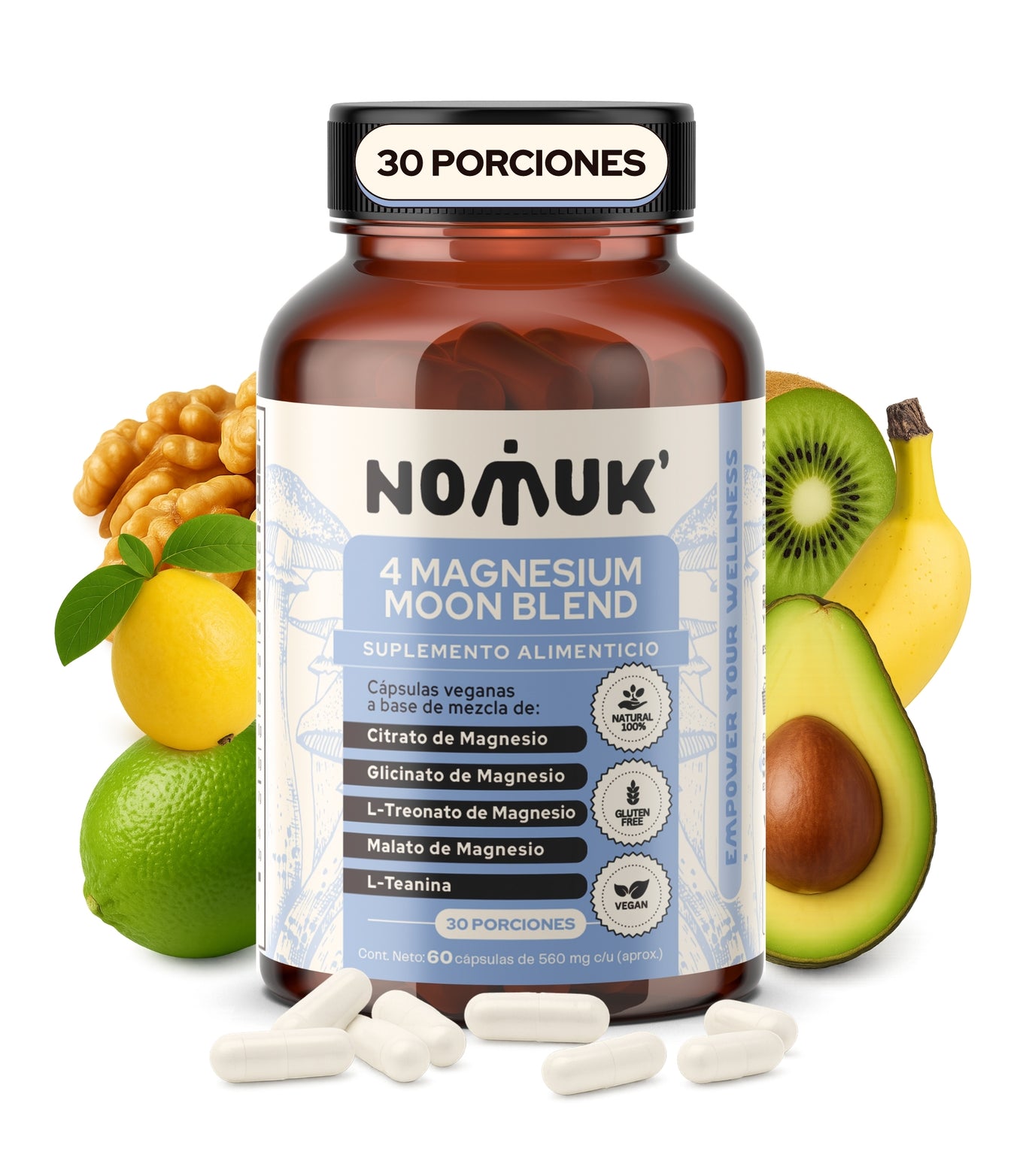 NOMUK - 4 MAGNESIUM MOON BLEND
