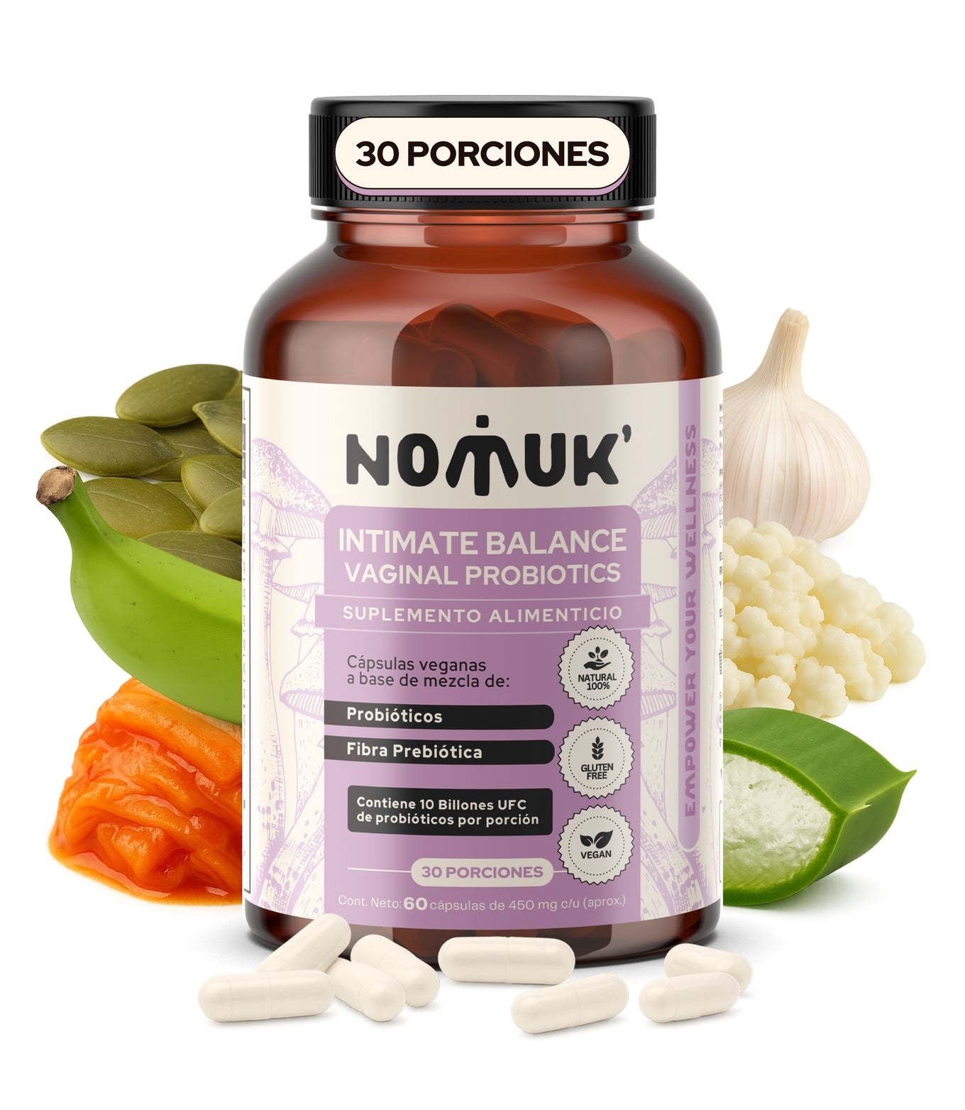 NOMUK - INTIMATE BALANCE VAGINAL PROBIOTICS