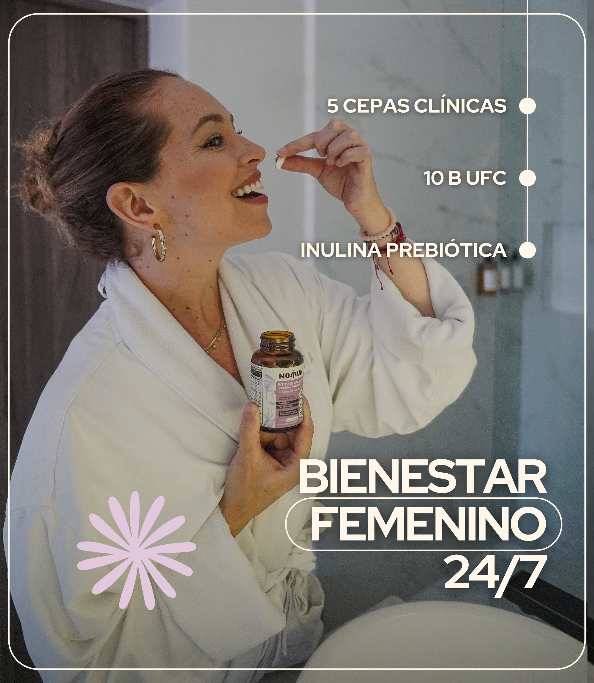 NOMUK - INTIMATE BALANCE VAGINAL PROBIOTICS