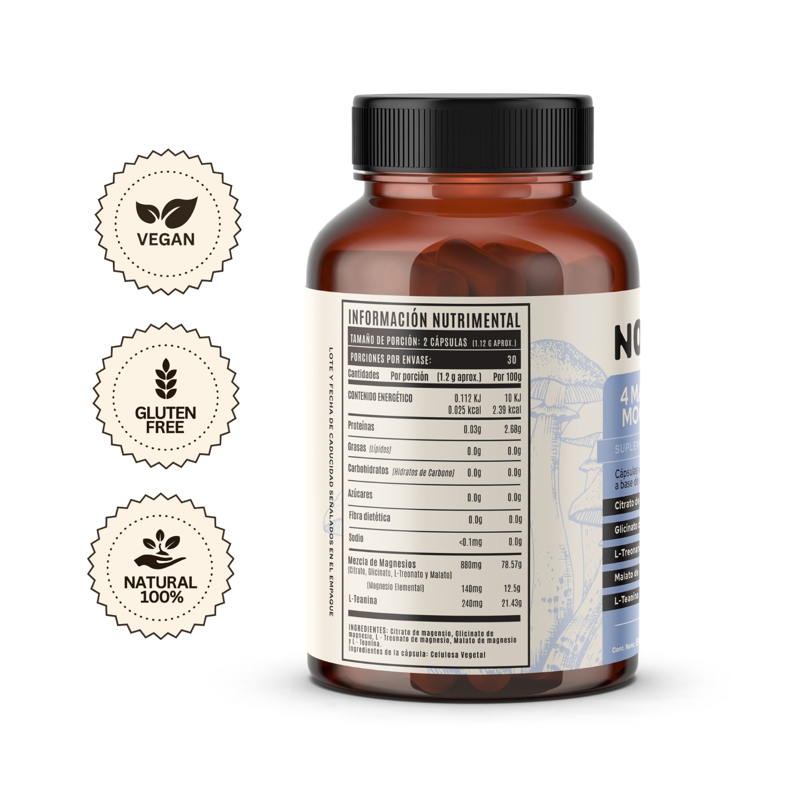 NOMUK - 4 MAGNESIUM MOON BLEND
