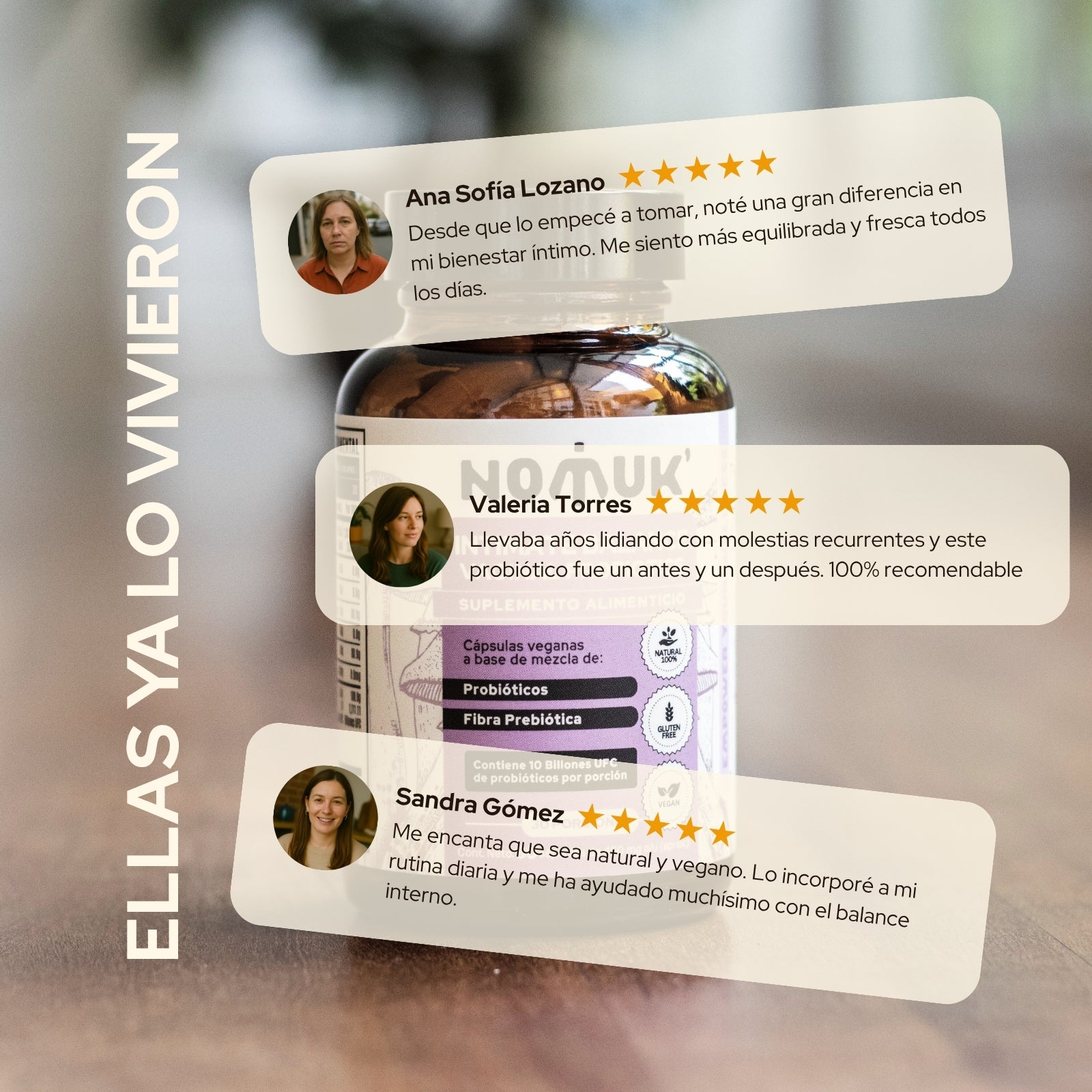 NOMUK - INTIMATE BALANCE VAGINAL PROBIOTICS