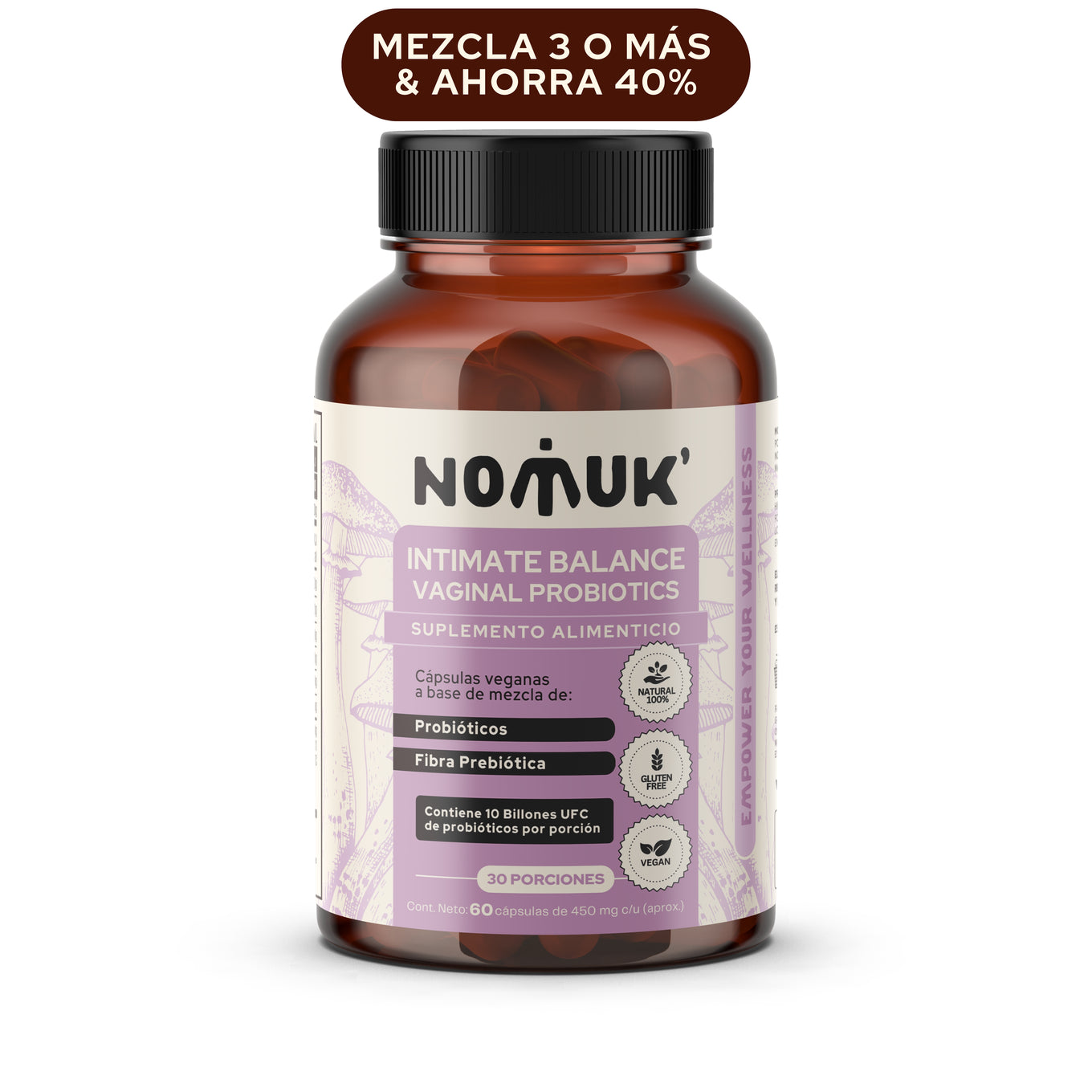 NOMUK - INTIMATE BALANCE VAGINAL PROBIOTICS